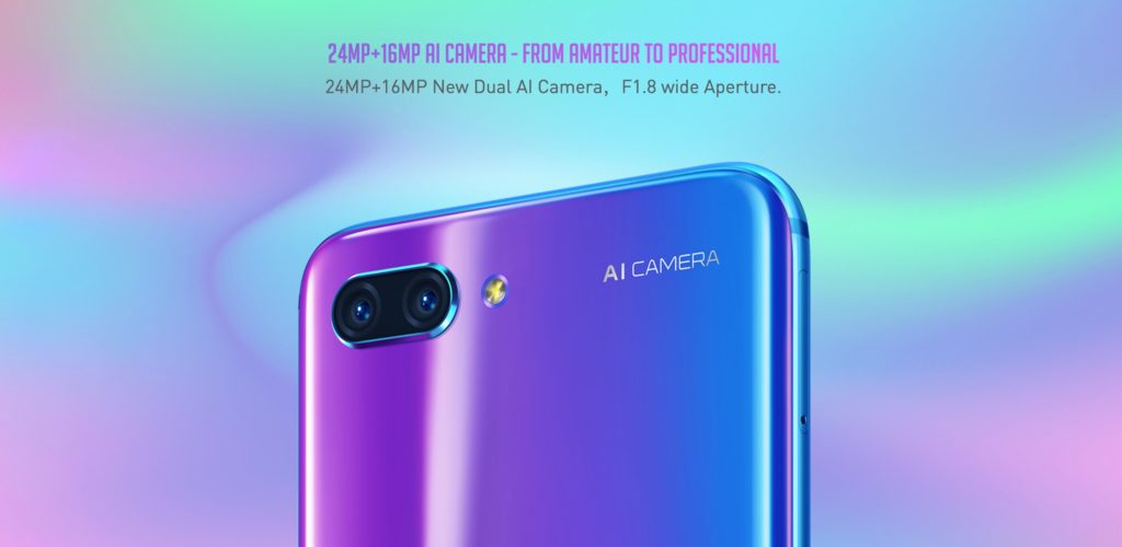 Honor 10 Camera information